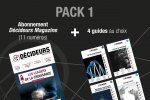 PACK 1 :<br>- ABONNEMENT DECIDEURS MAGAZINE - 1 an<br>+ 4 GUIDES AU CHOIX